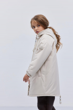 Пальто для девочки GnK Р.Э.Ц. С-837 превью фото